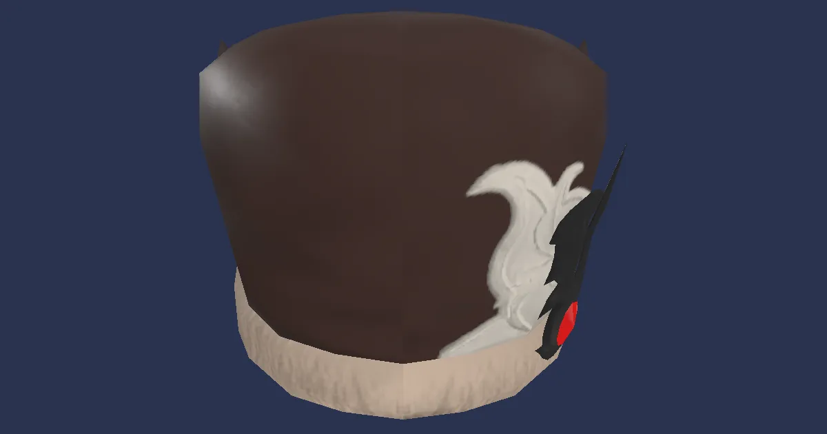 Augmented True Linen Cap of Scouting - 3D render