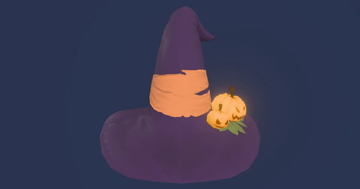 Witch's Hat - 3D render