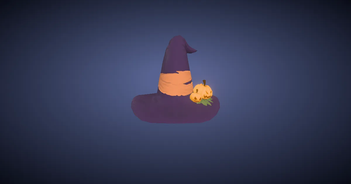 Witch's Hat - 3D render