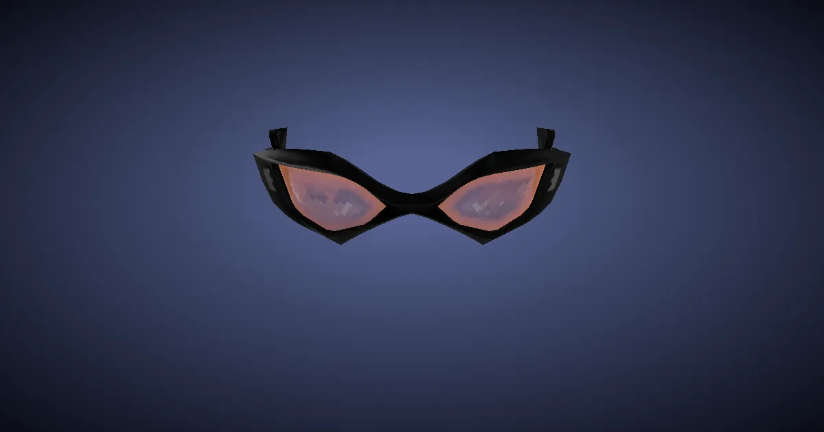 3D-Ansicht von Antiquierte Brille des Kanoniers