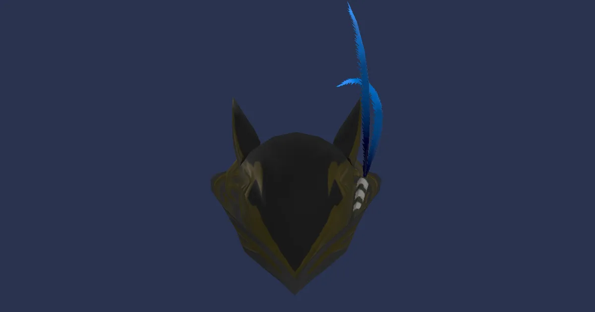 Rendu 3D de Chapeau d'agresseur en coton pixie
