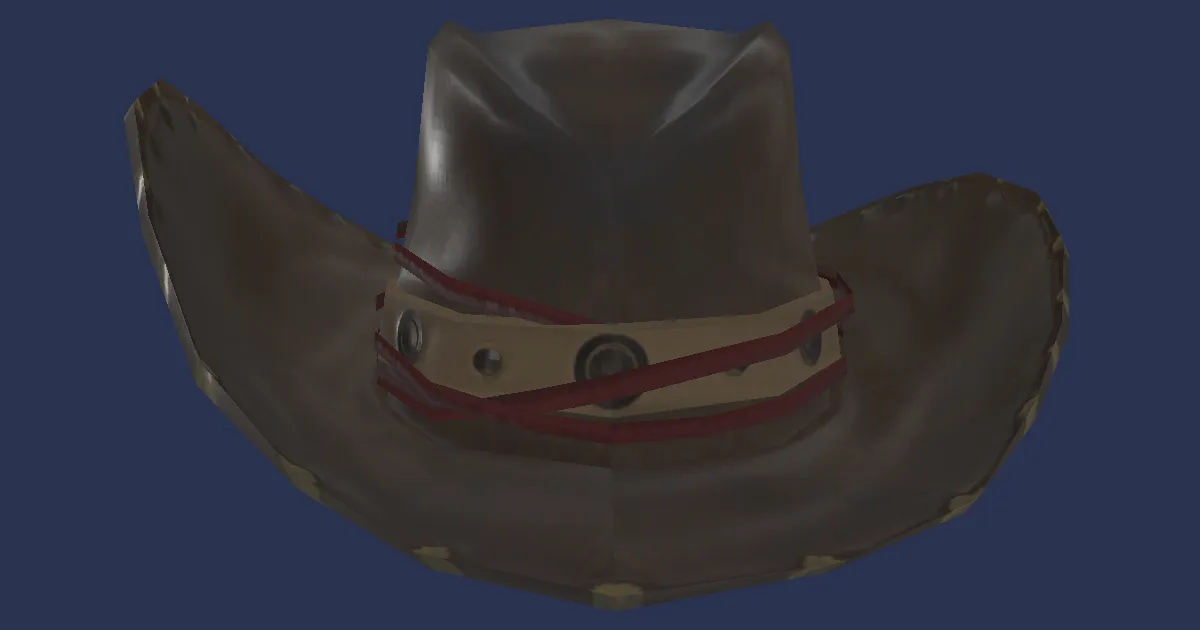Gaganaskin Hat of Aiming - 3D render