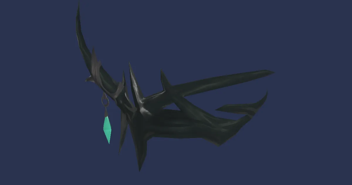 Pewter Circlet of Maiming - 3D render