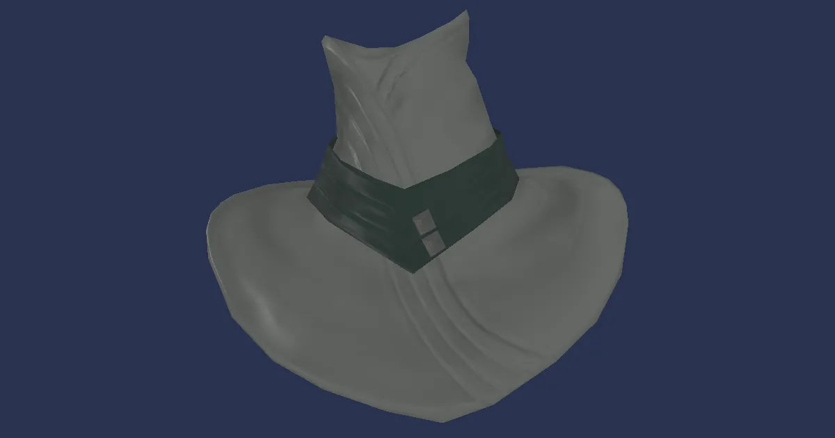 Almasty Serge Hat of Aiming - 3D render