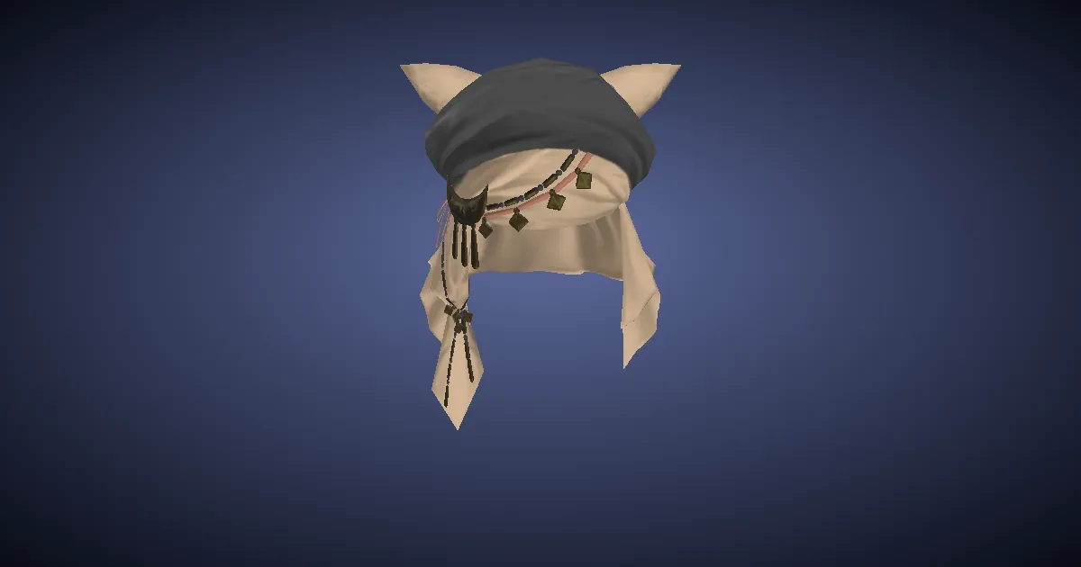 Brightlinen Turban of Gathering - 3D render
