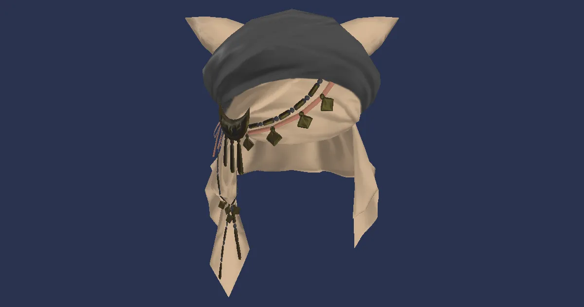 Brightlinen Turban of Gathering - 3D render