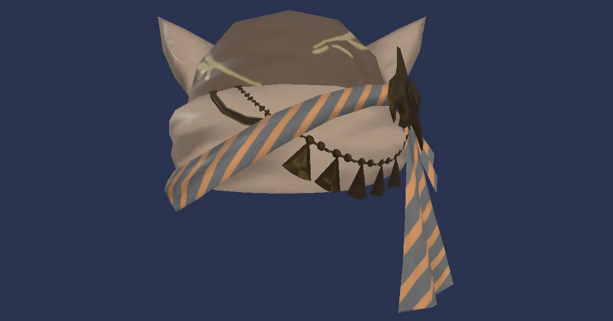 Brightlinen Turban of Crafting - 3D render