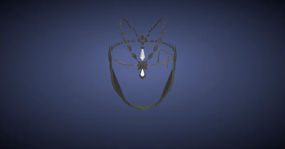 Lar Headgear of Fending - 3D render