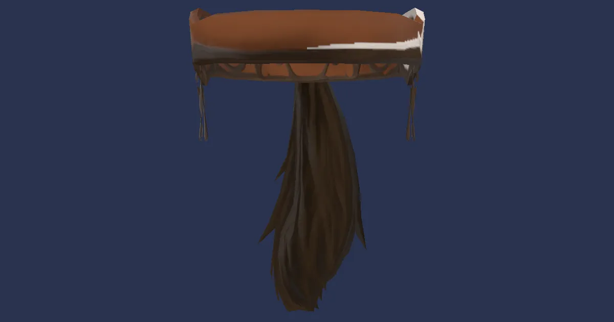 Titanbronze Headband of Scouting - 3D render