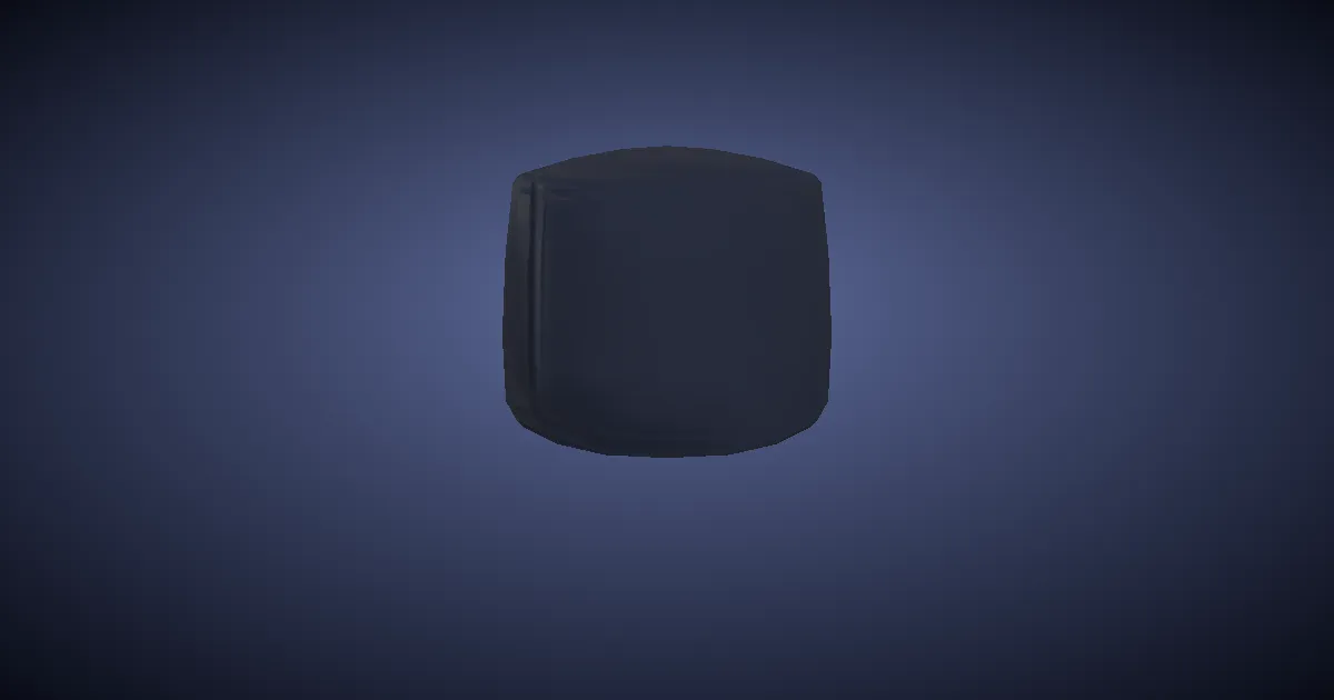 Darkhempen Hat - 3D render