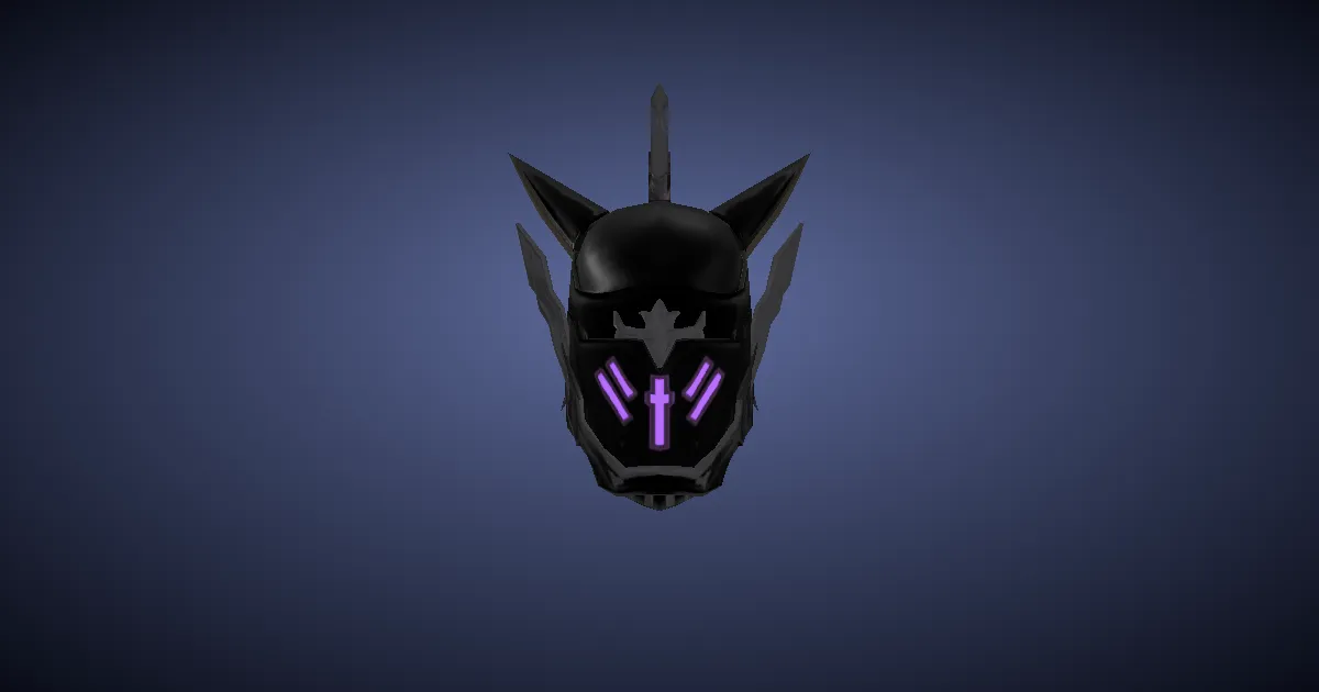 3D-Ansicht von Ra'Kaznar-Helm der Verteidigung