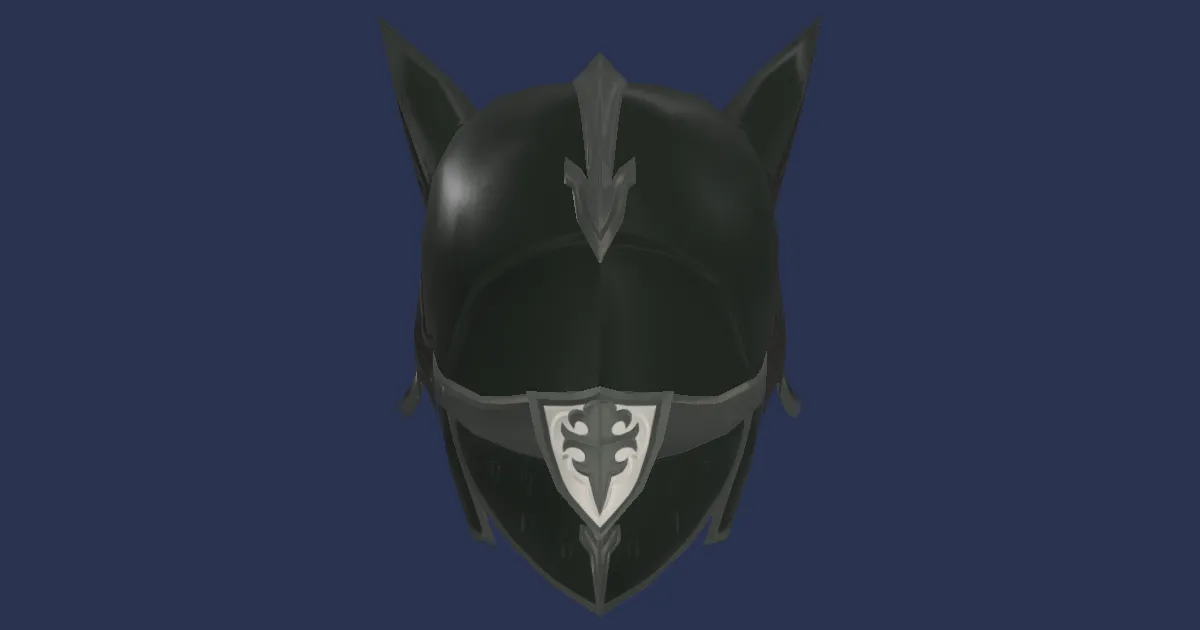 Rendu 3D de Casque de protecteur en durium noble