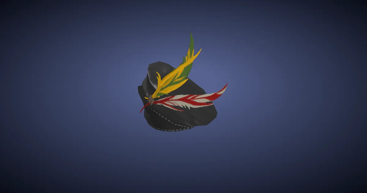 Dwarven Cotton Beret - 3D render
