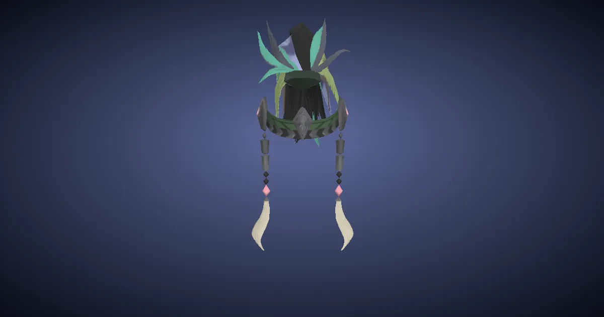 Rendu 3D de Bandeau de pisteur en cuir de br'aax