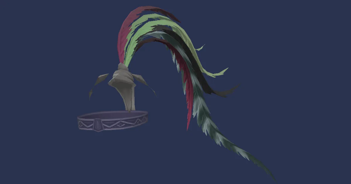 Sarcenet Headband of Scouting - 3D render
