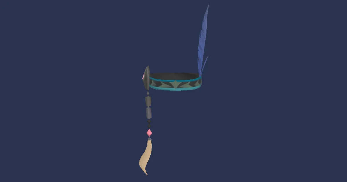 Br'aaxskin Headband of Healing - 3D render