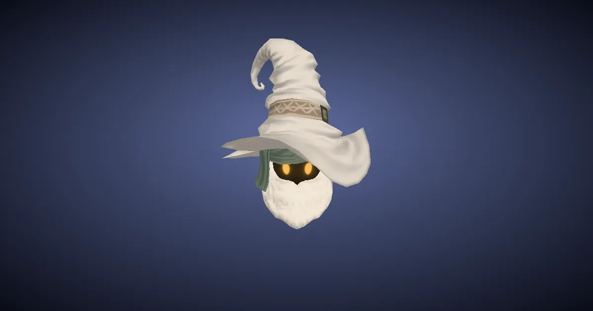 Dwarven Cotton Petasos of Healing - 3D render