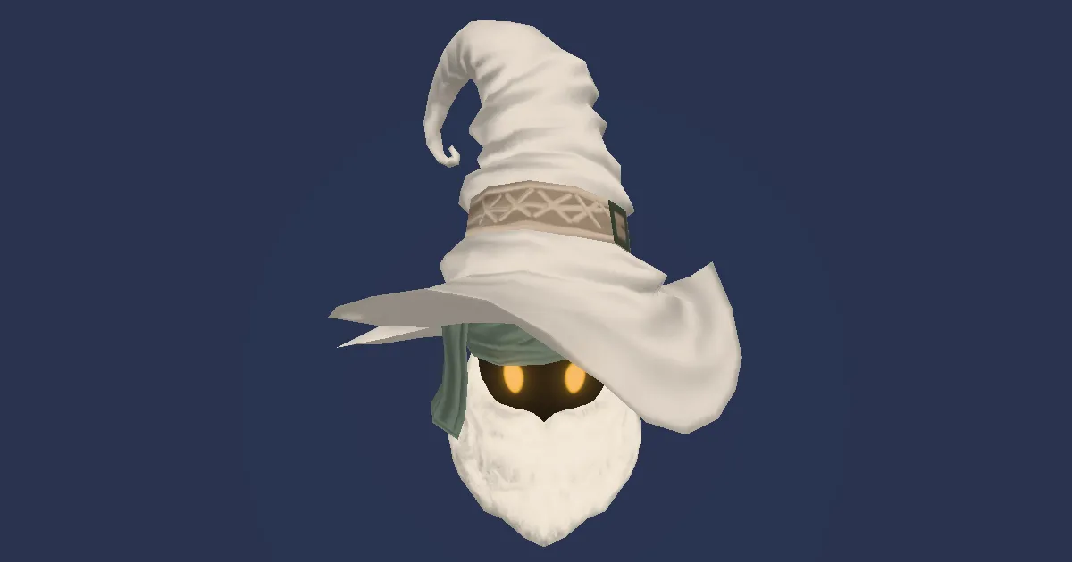 Dwarven Cotton Petasos of Healing - 3D render