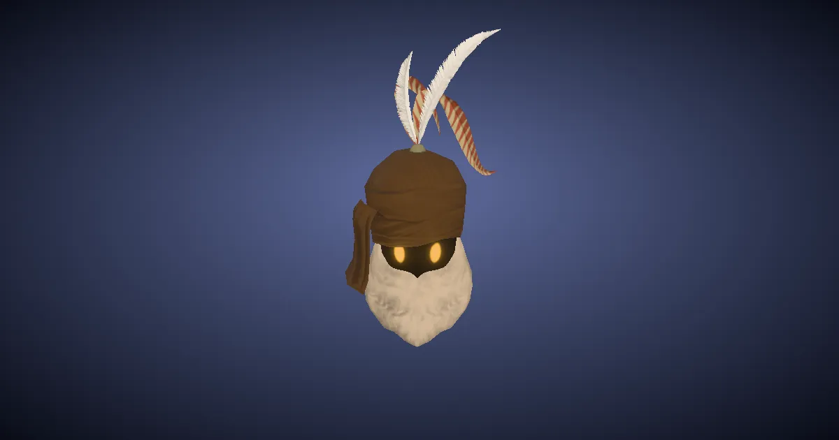 Ovim Wool Turban of Crafting - 3D render