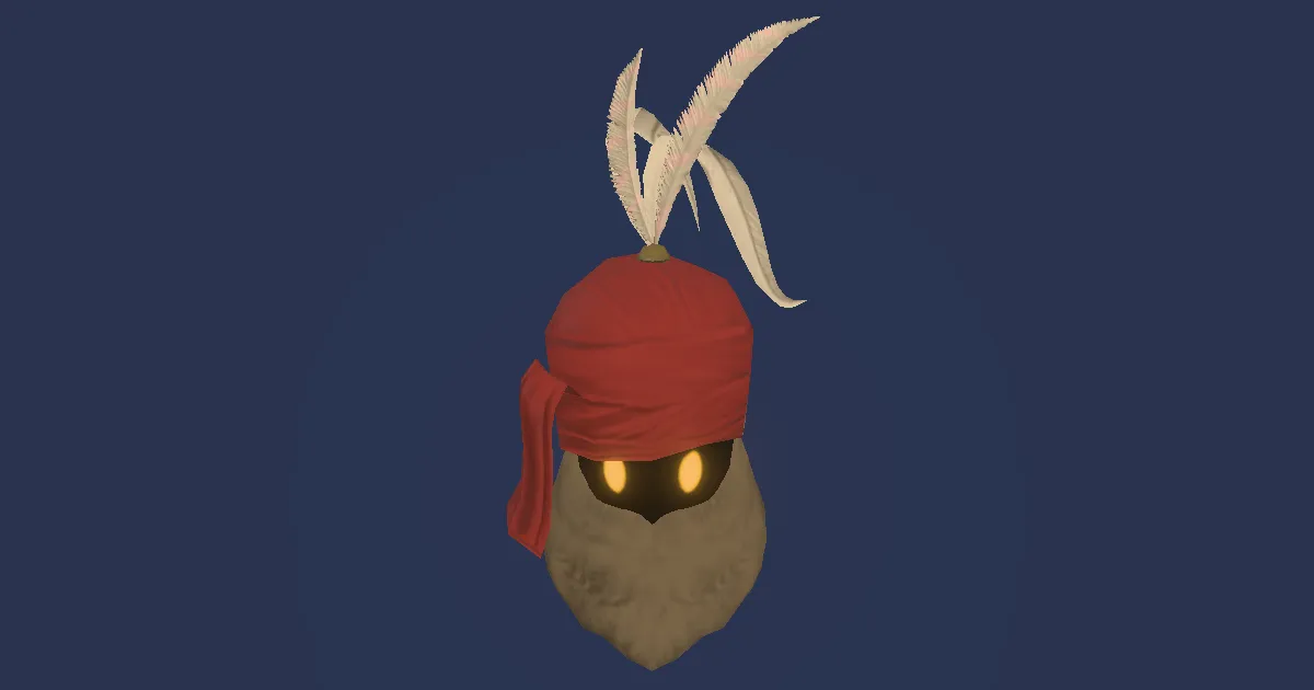 Ovim Wool Turban of Gathering - 3D render