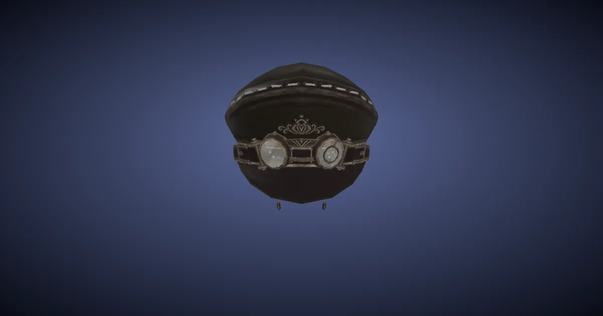Rendu 3D de Casquette de pisteur néo-ishgardaise améliorée