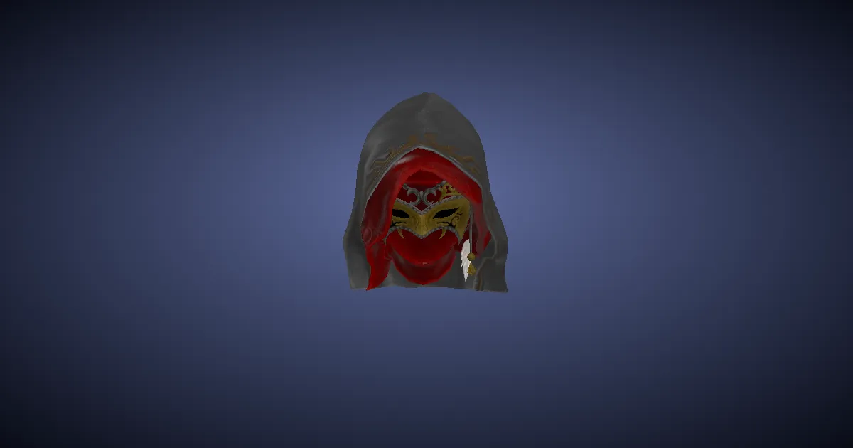 Rendu 3D de Capuche d'éclaireur de l'ancien royaume améliorée