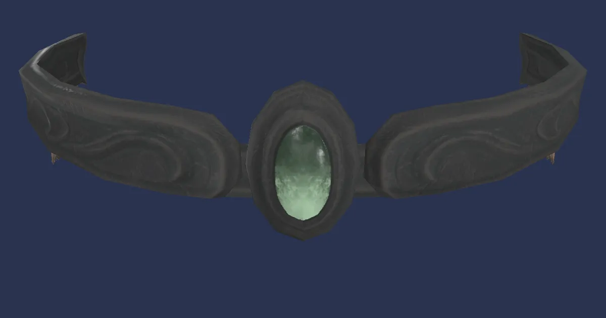 Ihuykanite Circlet of Maiming - 3D render