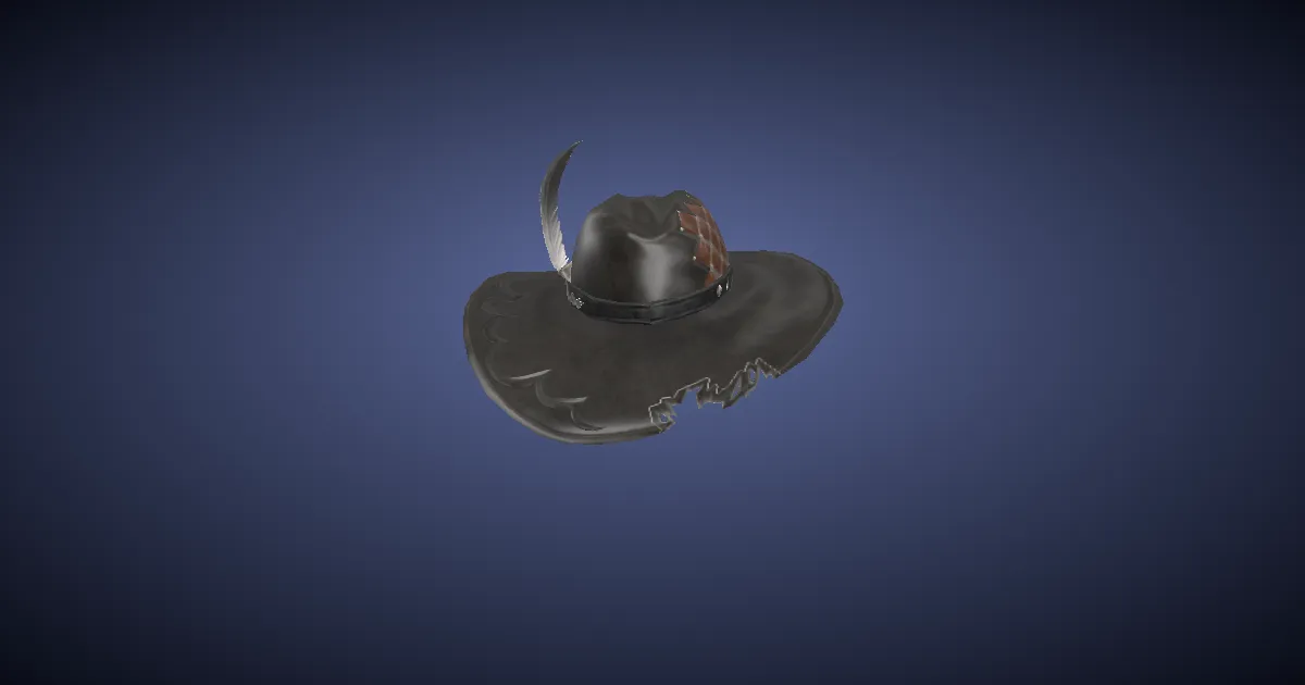 3D-Ansicht von Neo-Königreich-Chapeau des Spähens