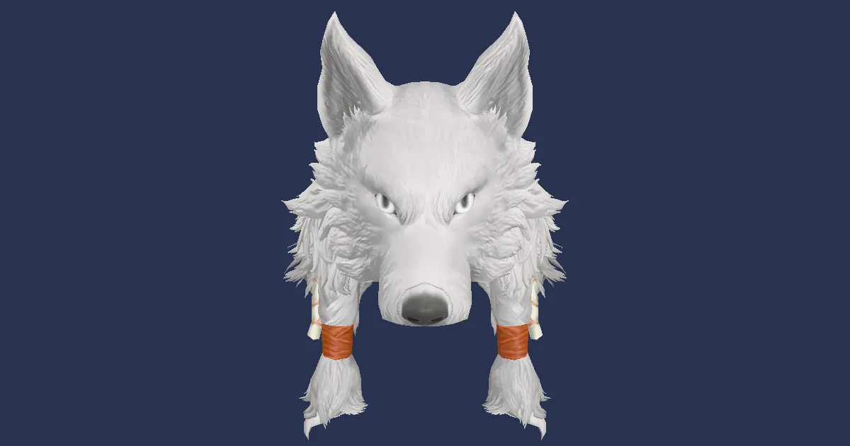 Arcanaut's Pelt of Fending +2 - 3D render