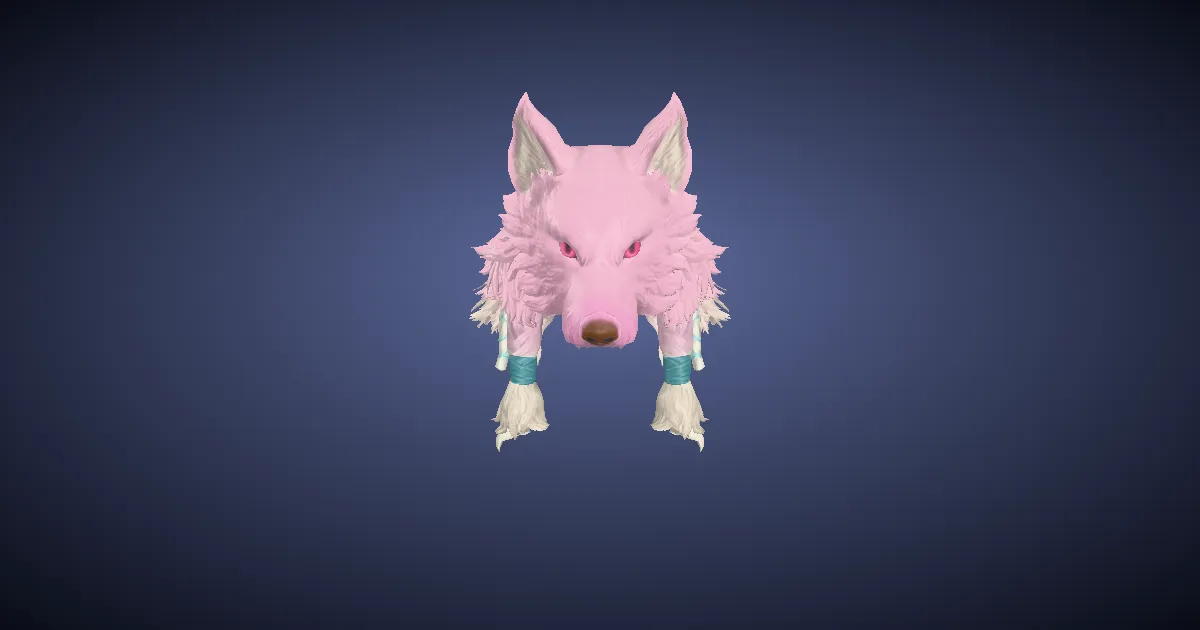 Arcanaut's Pelt of Maiming - 3D render