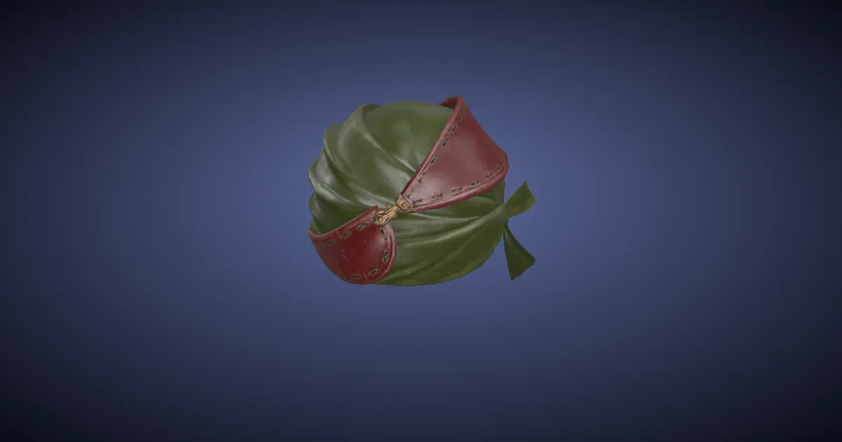 Historia Bandana of Striking - 3D render