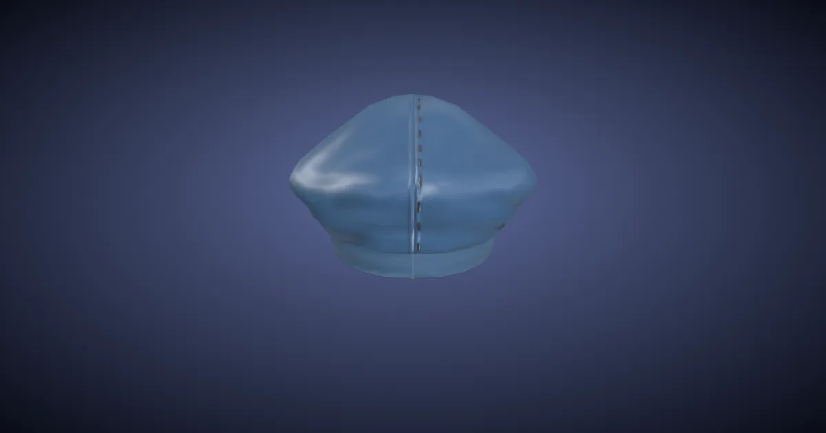 Historia Cap of Casting - 3D render