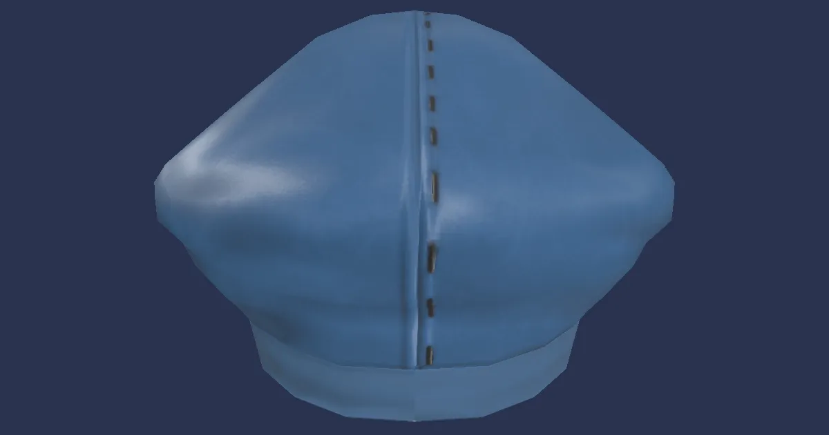 Historia Cap of Casting - 3D render