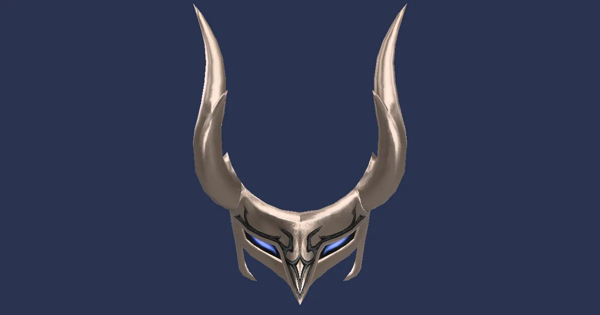 Phantom Vision Mask of Fending - 3D render