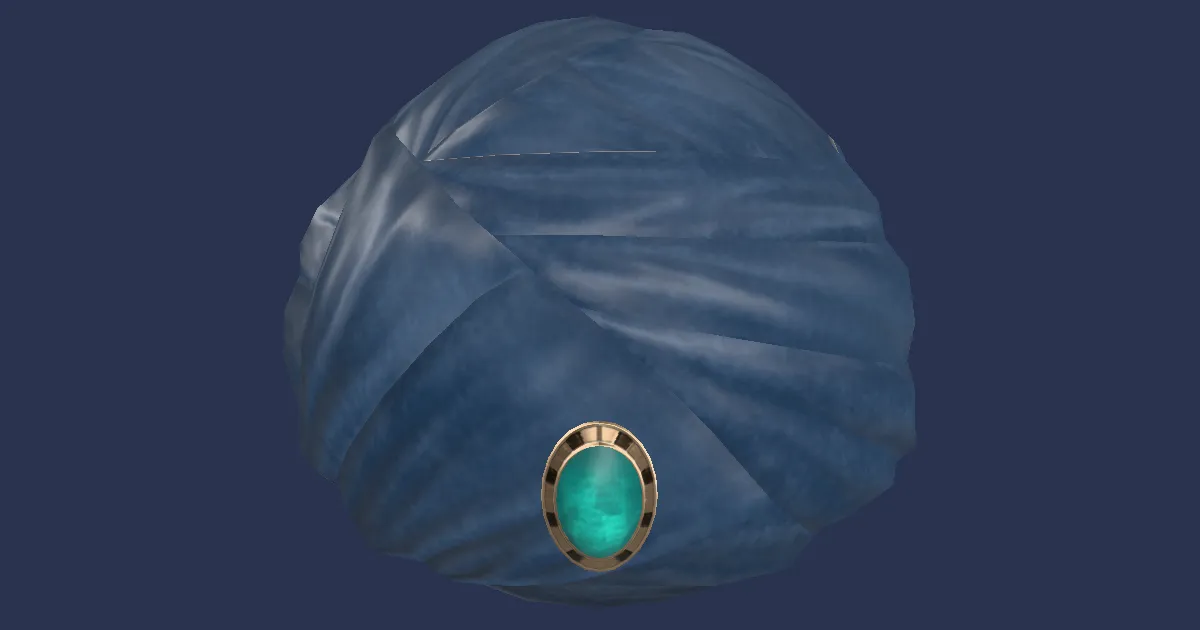 Phantom Vision Turban of Striking - 3D render