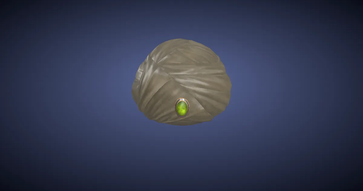 Phantom Vision Turban of Scouting - 3D render