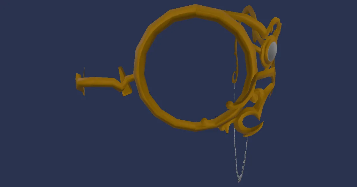 Seneschal's Monocle - 3D render