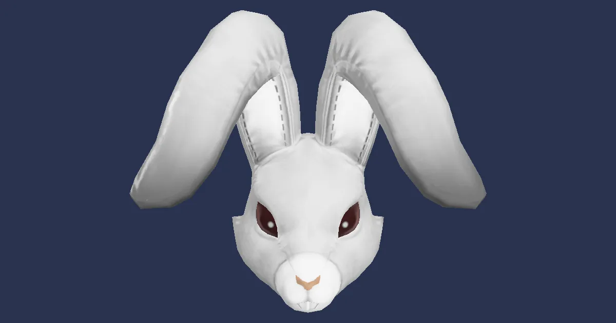 Rabbit Head - 3D render