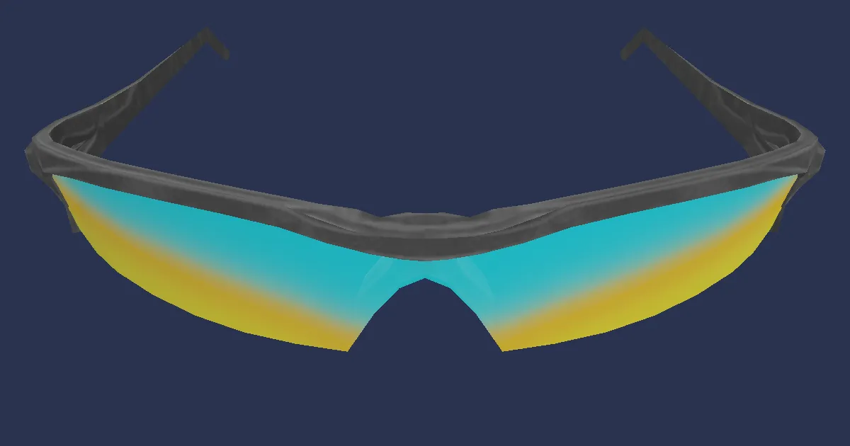 3D-Ansicht von Maritime verspiegelte Sonnenbrille