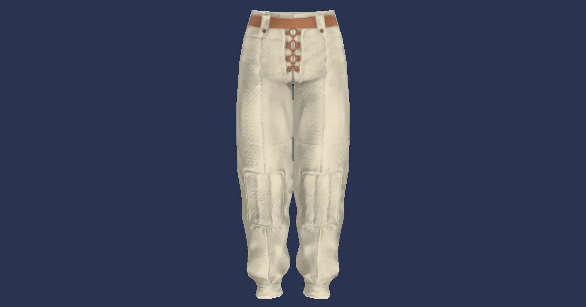 3D-Ansicht von Initiaten-Beinlinge