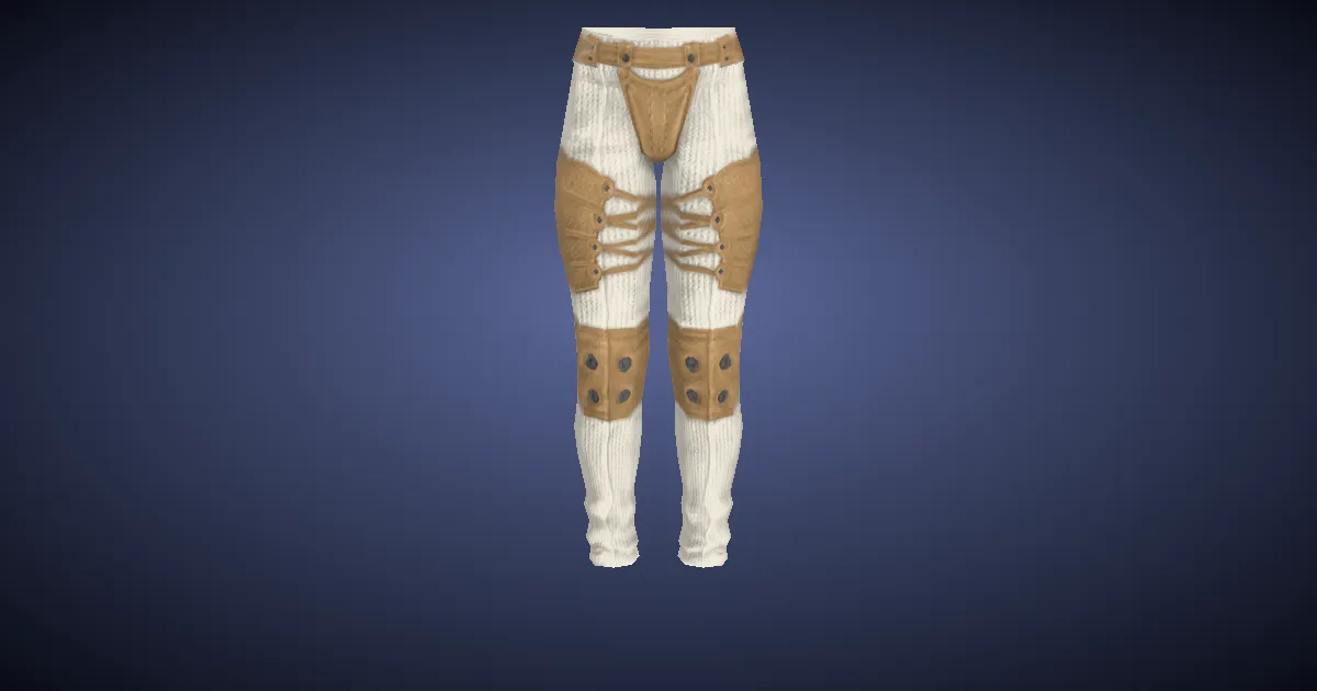 3D-Ansicht von Wollhose