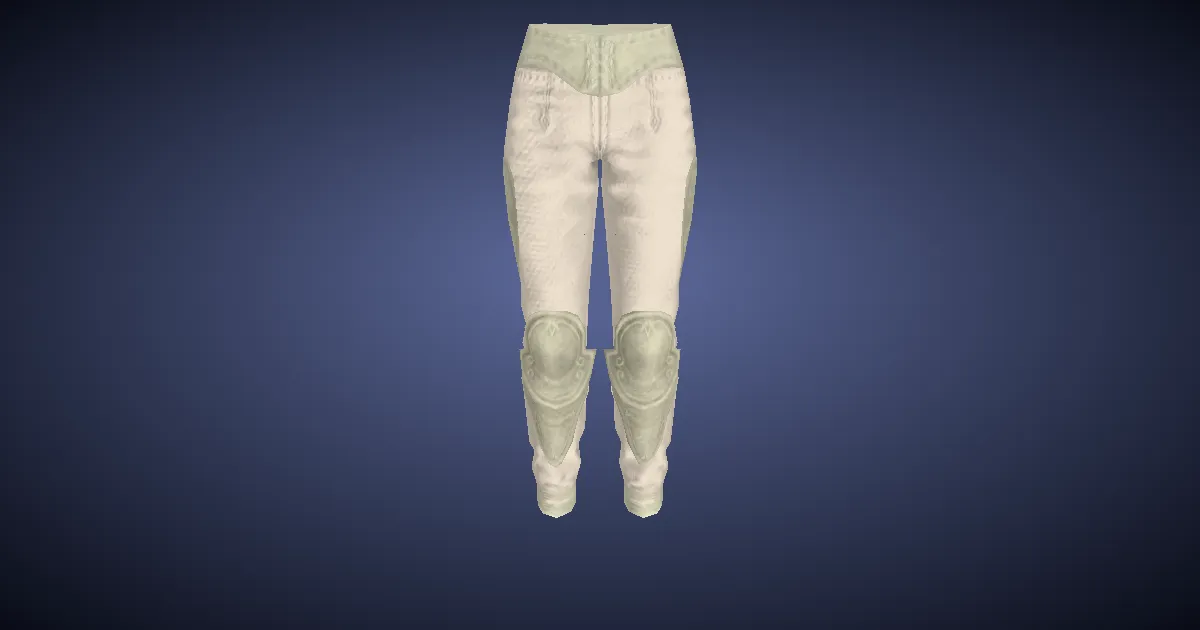 Cotton Breeches - 3D render