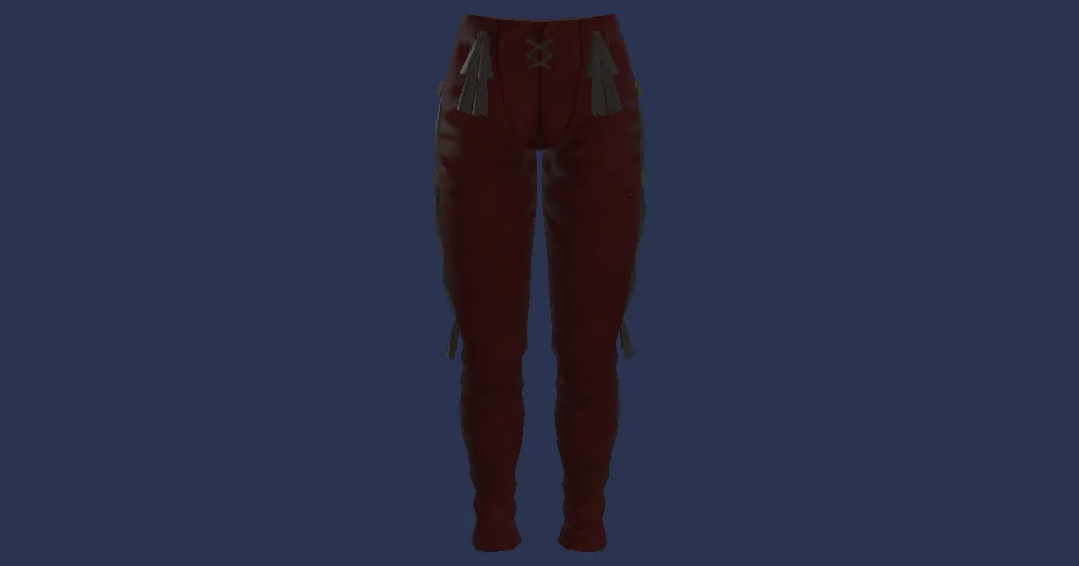 Artisan's Chausses - 3D render