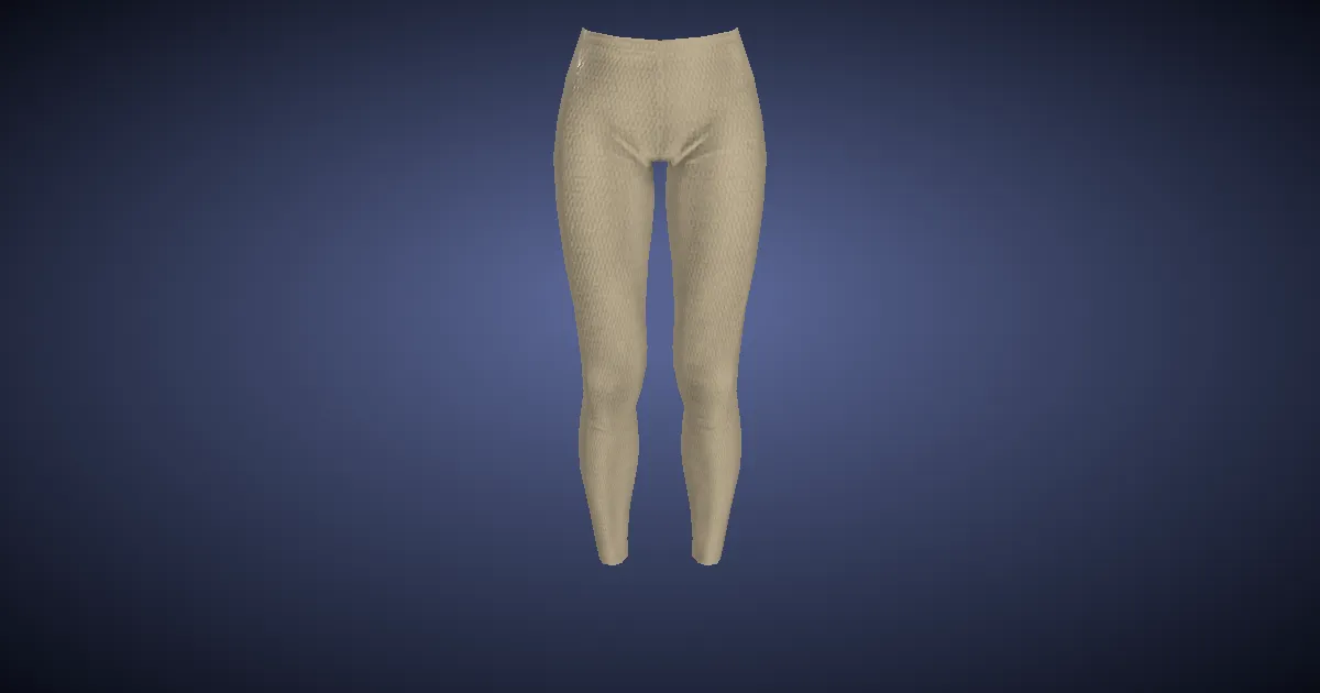 Hempen Tights - 3D render