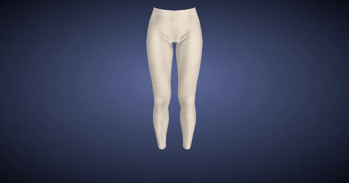 Cotton Tights - 3D render