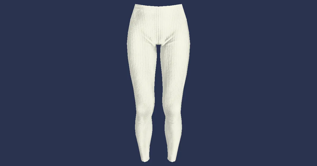 Woolen Tights - 3D render