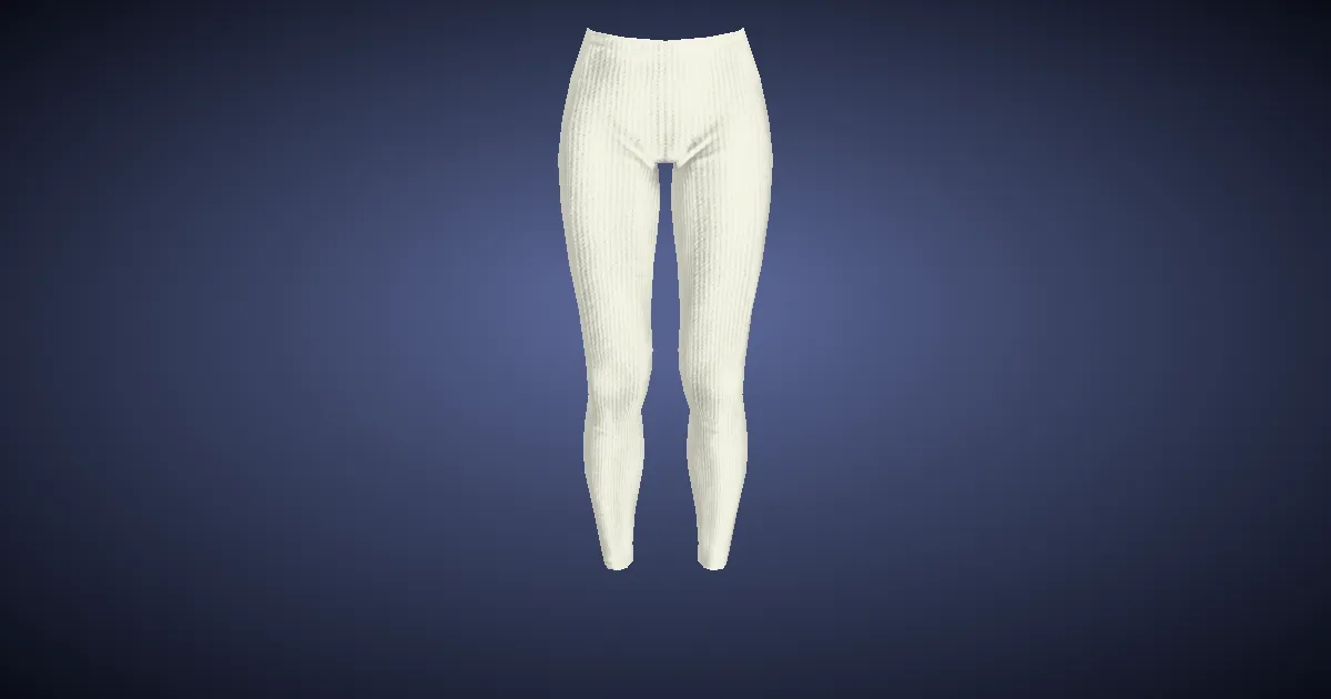 Woolen Tights - 3D render