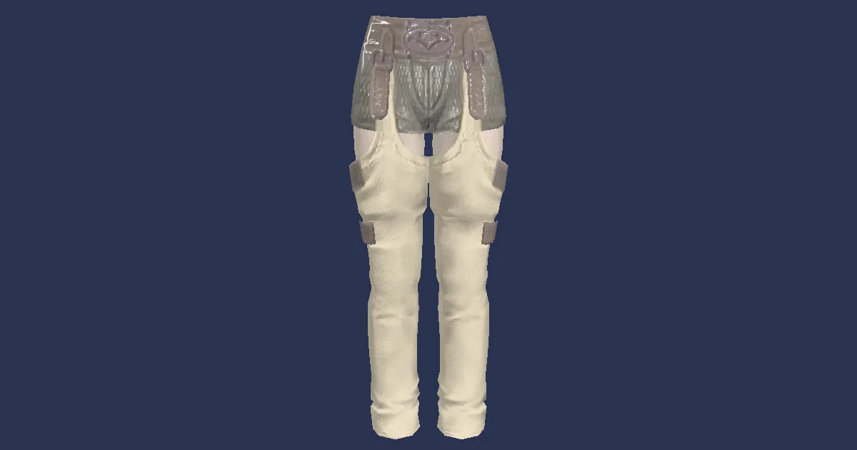 Rendu 3D de Bénard en cuir rigide