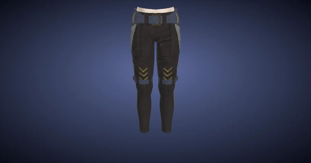Dhalmelskin Breeches of Fending - 3D render