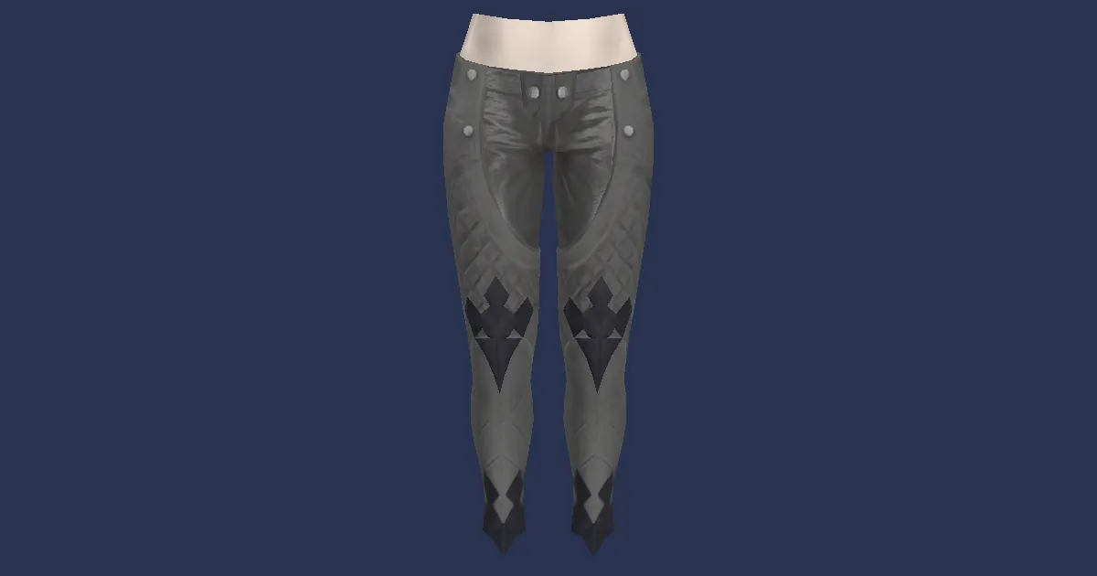 Goatskin Breeches - 3D render